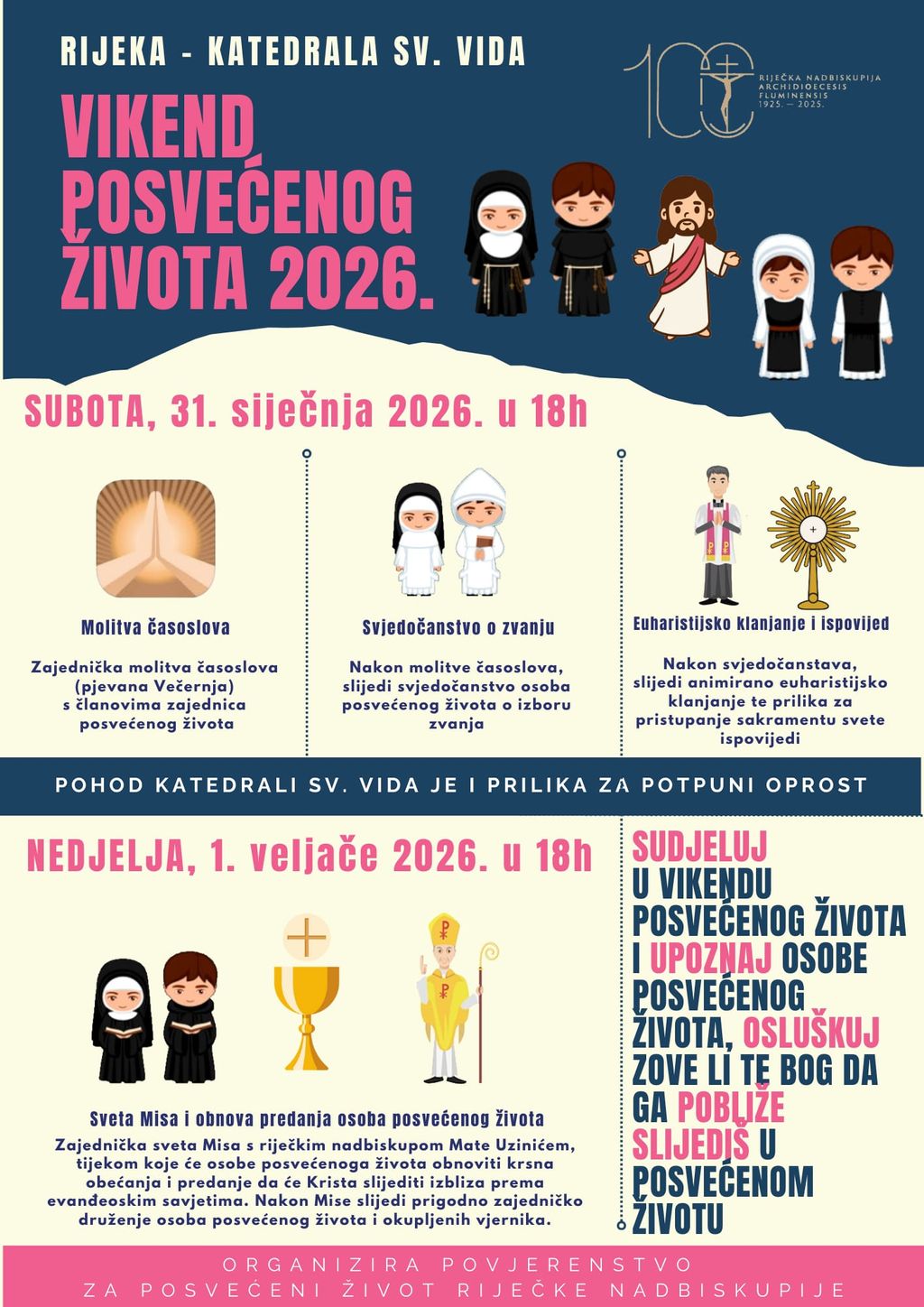 Vikend posvećenog života