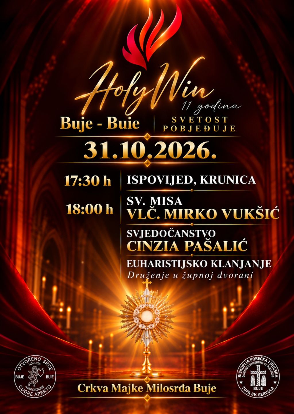 HOLYWIN 2026 - Buje