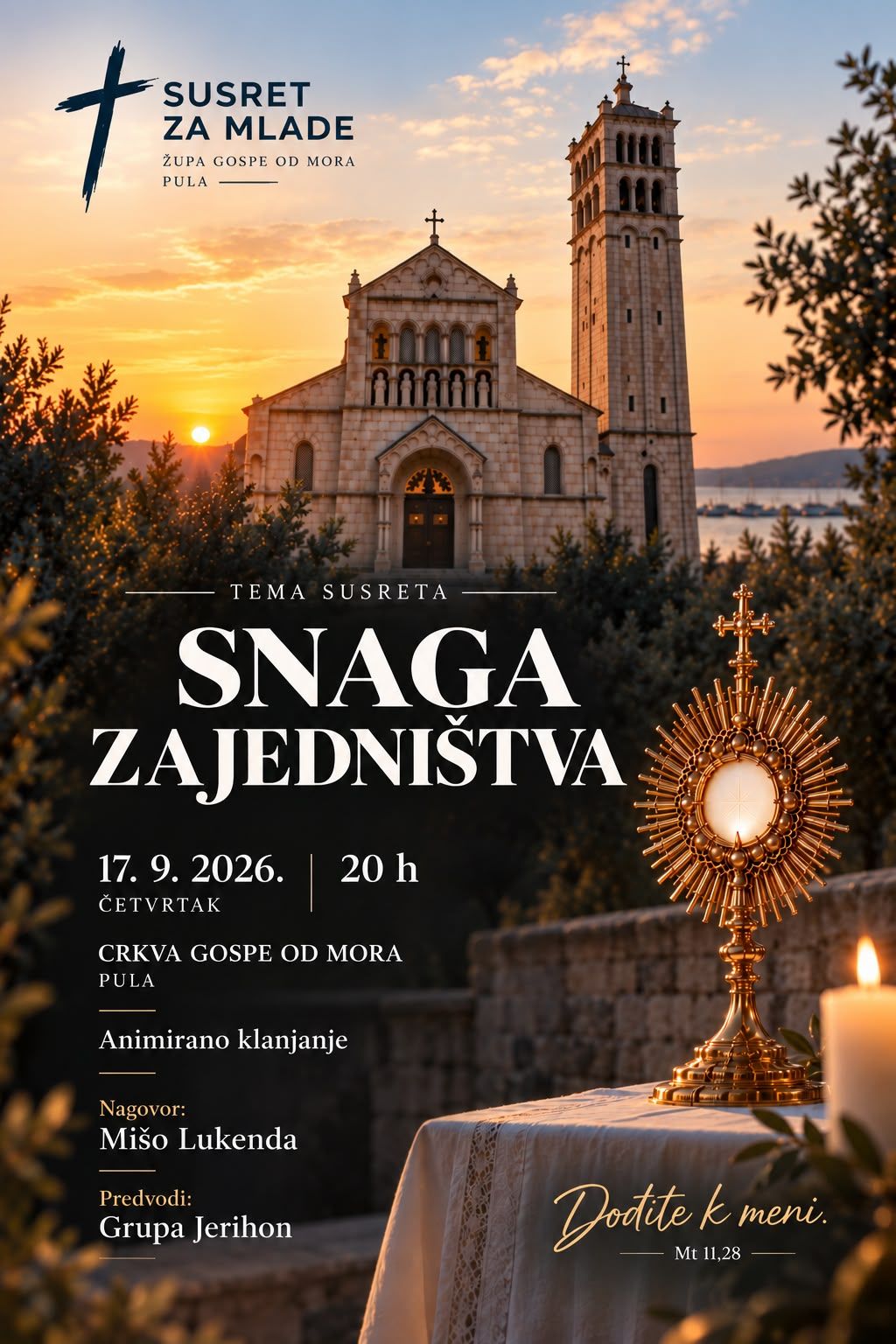 SUSRET ZA MLADE - četvrtak ~ 20 h